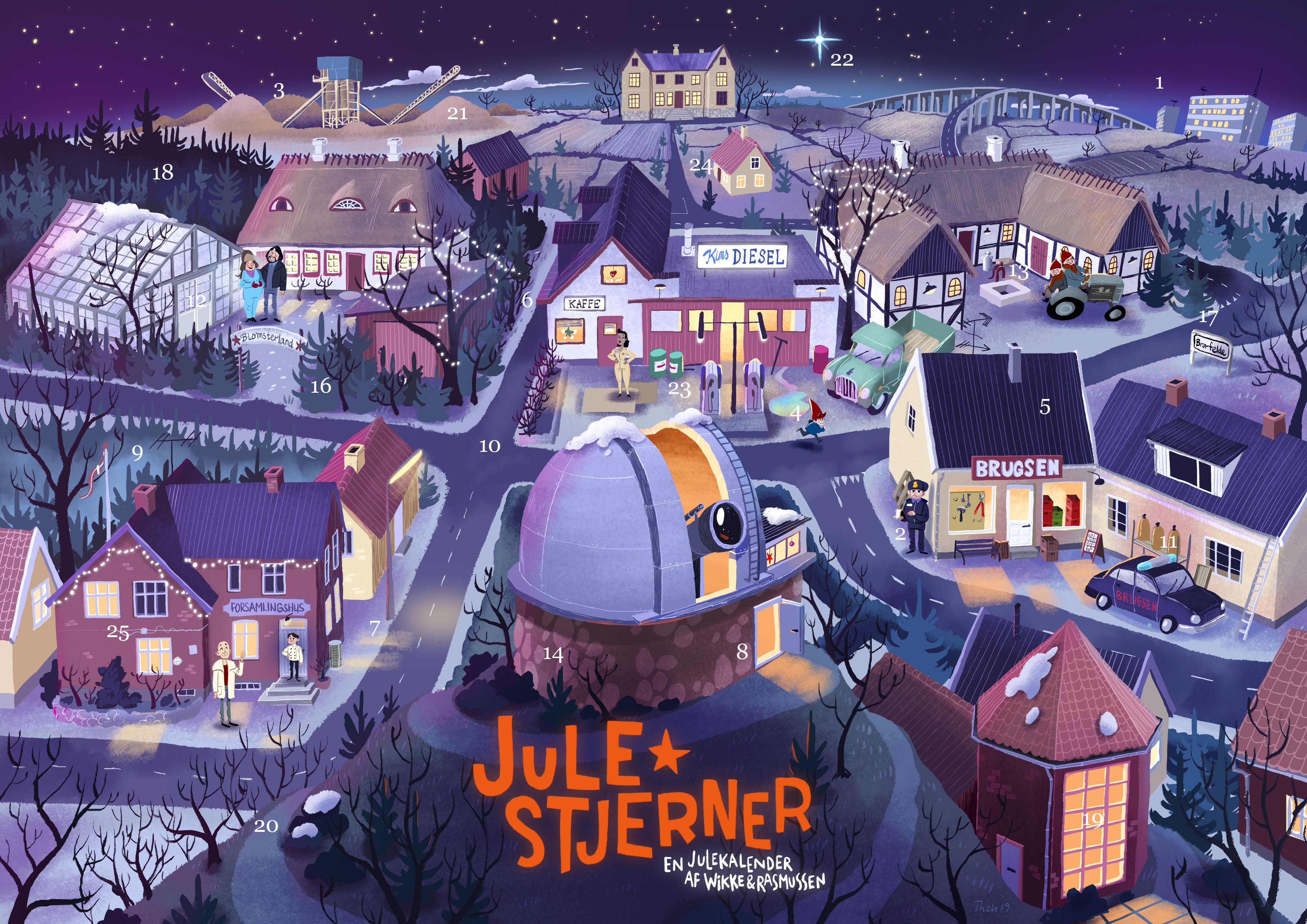 Julestjerner-U-landskalender-2019