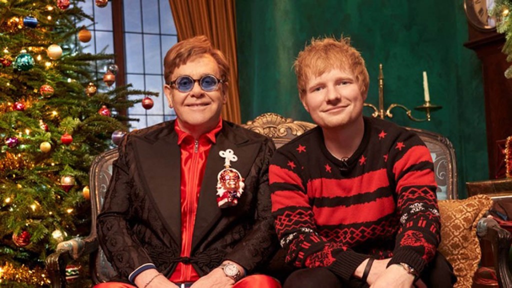 Ed Sheeran Elton John Merry Christmas
